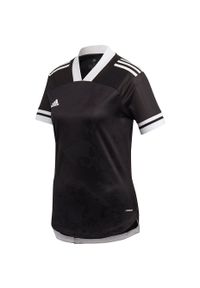 Adidas - Koszulka damska adidas Condivo 20 Jersey. Kolor: czarny. Materiał: jersey