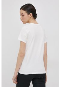 Levi's® - Levi's T-shirt bawełniany kolor biały 17369.1755-Neutrals. Okazja: na spotkanie biznesowe, na co dzień. Kolor: biały. Materiał: bawełna. Wzór: nadruk. Styl: biznesowy, casual #4