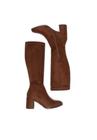 Jenny Fairy Kozaki WFA3135-1 Brązowy. Kolor: brązowy. Materiał: materiał #5