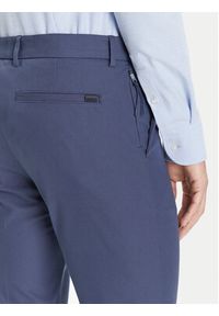 BOSS Chinosy P-Kaiton1 50543945 Błękitny Slim Fit. Kolor: niebieski. Materiał: bawełna
