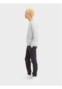 Tom Tailor Denim Spodnie materiałowe 1032860 Szary Slim Fit. Kolor: szary. Materiał: bawełna