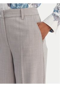Marella Spodnie materiałowe Giunchi 2613131101 Szary Straight Fit. Kolor: szary. Materiał: syntetyk #3