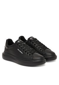 Karl Lagerfeld - KARL LAGERFELD Sneakersy KL56525 Czarny. Kolor: czarny. Materiał: skóra #3