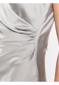 Imperial Sukienka koktajlowa AB5MFBA Szary Regular Fit. Kolor: szary. Materiał: syntetyk. Styl: wizytowy