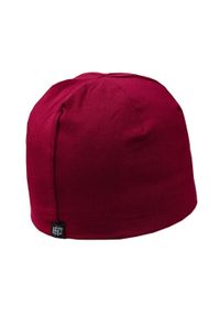 Czapka zimowa męska beanie EXTREME HOBBY WHEEL. Kolor: czerwony. Materiał: elastan, bawełna. Sezon: zima. Styl: casual #2