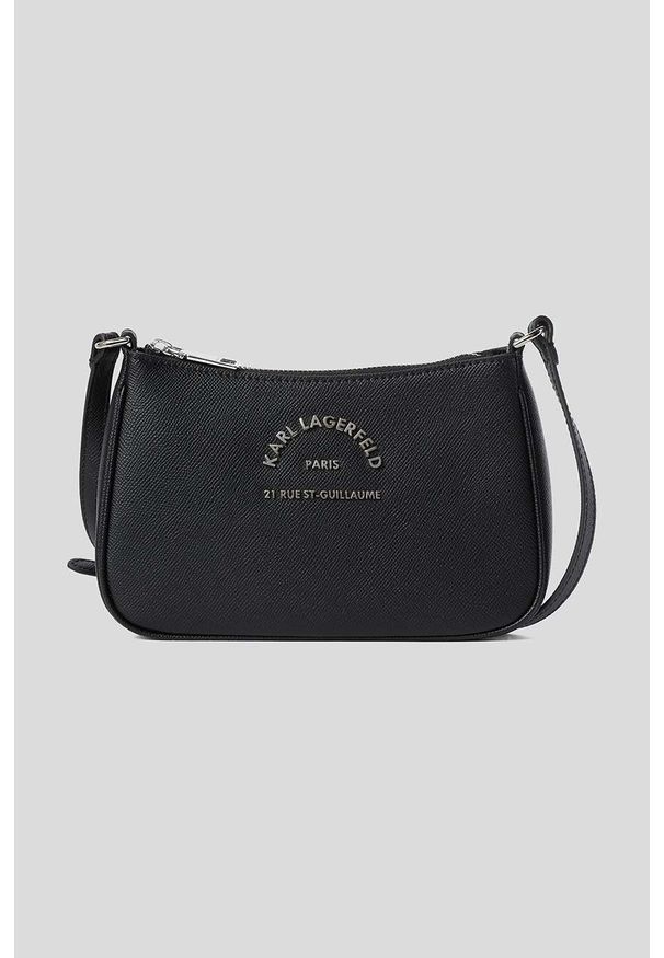 Karl Lagerfeld torebka kolor czarny. Kolor: czarny