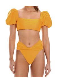 AGUA BENDITA - Top od bikini Arabella Calista. Kolor: żółty #3