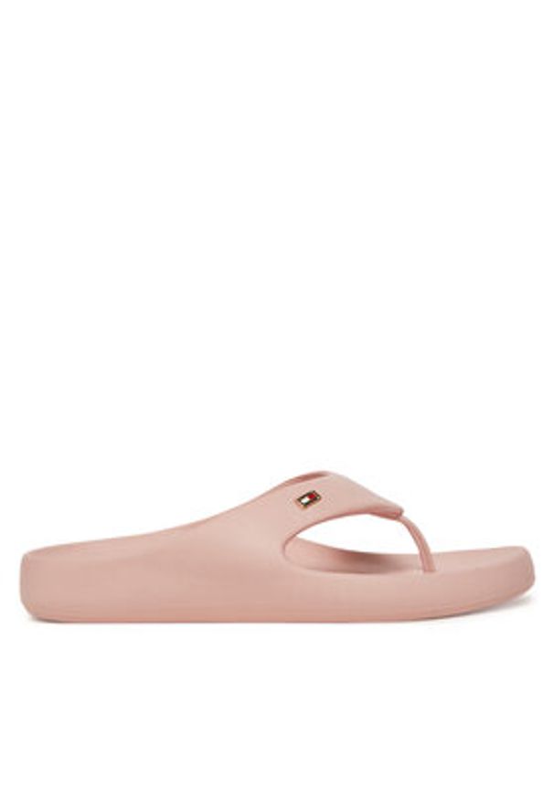 TOMMY HILFIGER - Tommy Hilfiger Japonki Comfort Beach Sandal FW0FW08522 Różowy. Kolor: różowy