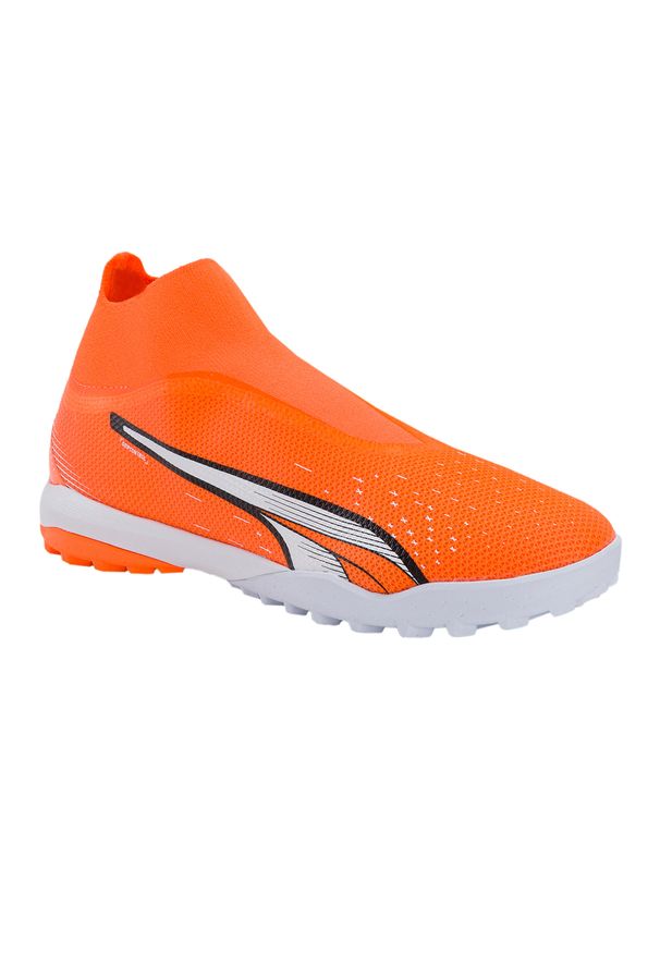 Puma - Buty do piłki nożnej męskie PUMA Ultra Match+ Ll TT. Kolor: pomarańczowy, niebieski, wielokolorowy, żółty. Sport: piłka nożna