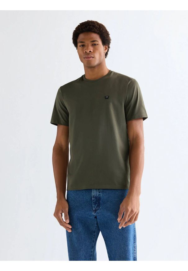Wrangler - MESKA KOSZULKA WRANGLER SIGN OFF TEE DEEP DEPTHS 112378011