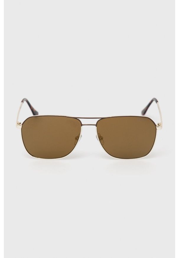 Pepe Jeans - Okulary przeciwsłoneczne Braden. Kolor: złoty