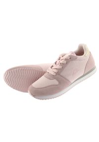 Buty sportowe Lt.pink American Club FH10 żółte różowe. Kolor: żółty, wielokolorowy, różowy. Materiał: materiał, syntetyk. Sport: turystyka piesza #7