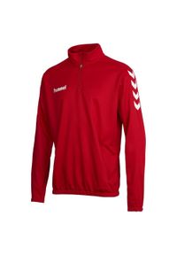 Bluza sportowa dla dorosłych Hummel Core 1/2 Zip Sweat. Kolor: czerwony #1