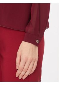 Rinascimento Bluzka CFC0116133003 Bordowy Regular Fit. Kolor: czerwony. Materiał: syntetyk #4