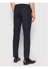 Selected Homme Spodnie garniturowe Logan 16051395 Granatowy Slim Fit. Kolor: niebieski. Materiał: syntetyk, wiskoza #5
