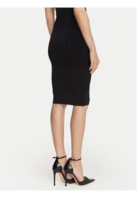 Marciano Guess Spódnica ołówkowa G6YD07 Z1013 Czarny Slim Fit. Kolor: czarny. Materiał: wiskoza #3