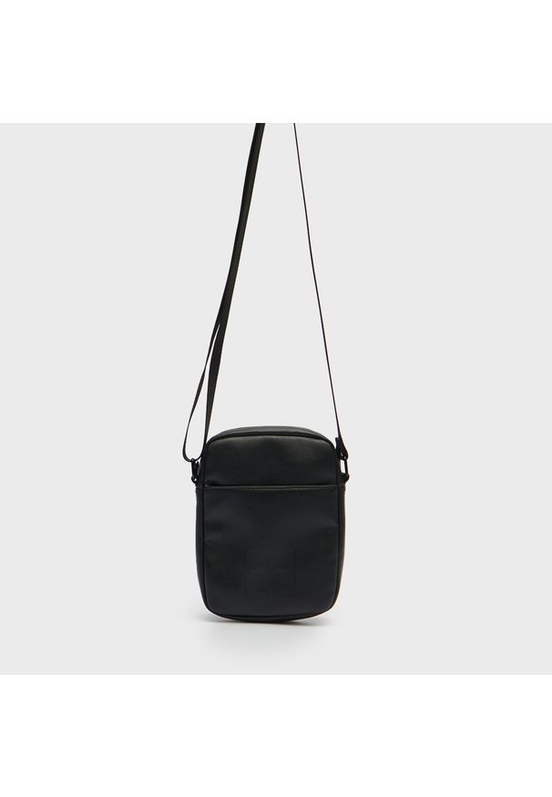House - Czarna torba crossbody z imitacji skóry Basic - Czarny. Kolor: czarny. Materiał: skóra