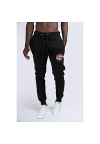 Spodnie dresowe klasyczne Benlee Ways. Kolor: czarny. Materiał: dresówka. Styl: klasyczny #1