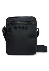 BOSS Saszetka Catch 3.0 NS Zip 50511961 Granatowy. Kolor: niebieski. Materiał: materiał