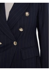 Maryley Marynarka 25IB139/M17 Granatowy Regular Fit. Kolor: niebieski. Materiał: syntetyk #4