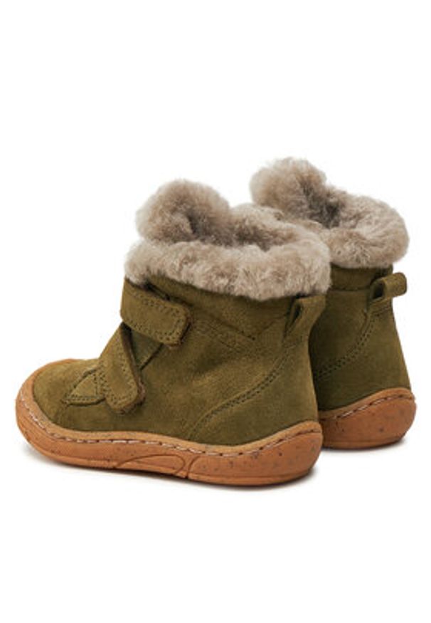 Froddo Kozaki Minni Suede G2110141-3 M Zielony. Kolor: zielony. Materiał: zamsz, skóra