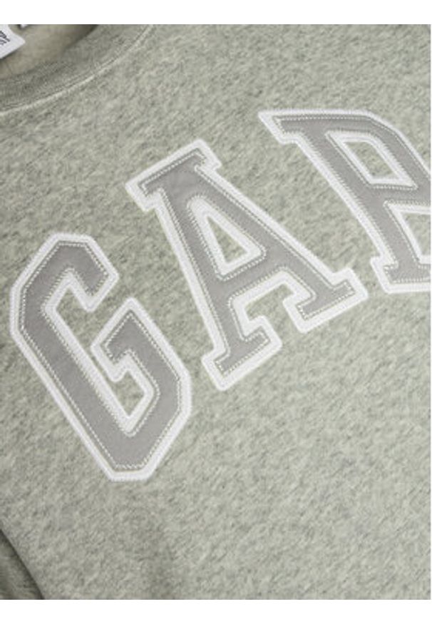 GAP - Gap Bluza 554936-02 Szary Regular Fit. Kolor: szary. Materiał: bawełna