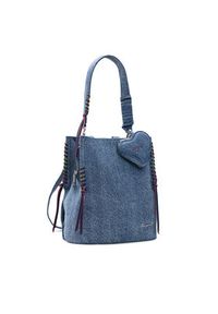 Desigual Plecak 26SAKD08 Niebieski. Kolor: niebieski. Materiał: materiał #3