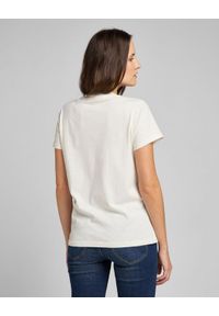 Lee - DAMSKI T-SHIRT LEE CREW NECK TEE ECRU L41LYGNQ 112109069 #4