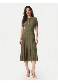 MICHAEL Michael Kors Sukienka codzienna MT5834F33D Zielony Regular Fit. Okazja: na co dzień. Kolor: zielony. Materiał: wiskoza. Typ sukienki: proste. Styl: casual #1