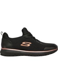 skechers - Buty Skechers Squad Sr, Dla obu płci. Kolor: czarny. Materiał: materiał