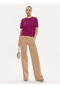 Lauren Ralph Lauren Sweter 200909156003 Różowy Regular Fit. Kolor: różowy. Materiał: bawełna #8