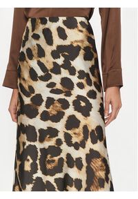 Imperial Spódnica midi GHN4ISO Brązowy Regular Fit. Kolor: brązowy. Materiał: syntetyk #4