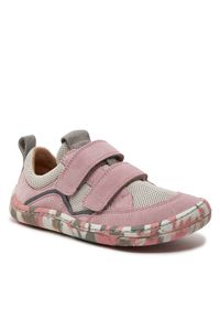 Froddo Sneakersy Barefoot Base G3130245-1 D Różowy. Kolor: różowy