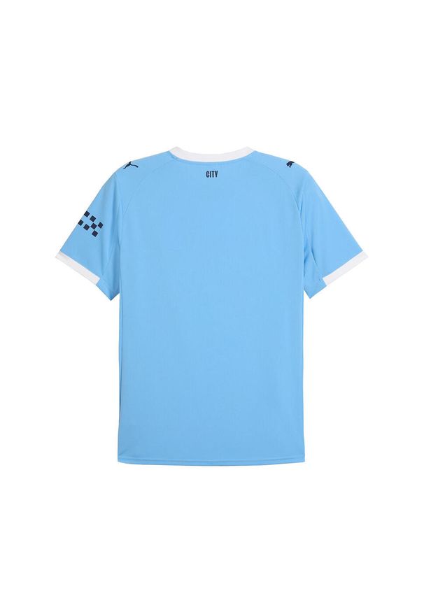 Puma - Koszulka domowa Manchesteru City 2025/26. Kolor: niebieski. Materiał: materiał. Sport: piłka nożna