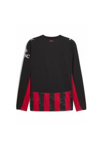 Puma - Męska koszulka domowa z długim rękawem AC Milan 25/26 PUMA. Kolor: czerwony, wielokolorowy, czarny. Długość rękawa: długi rękaw. Długość: długie