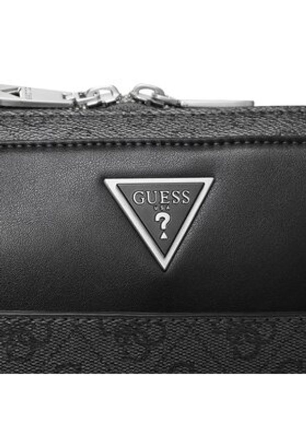 Guess Torba na laptopa Vezzola Smart HMEVZL P3138 Czarny. Kolor: czarny. Materiał: skóra