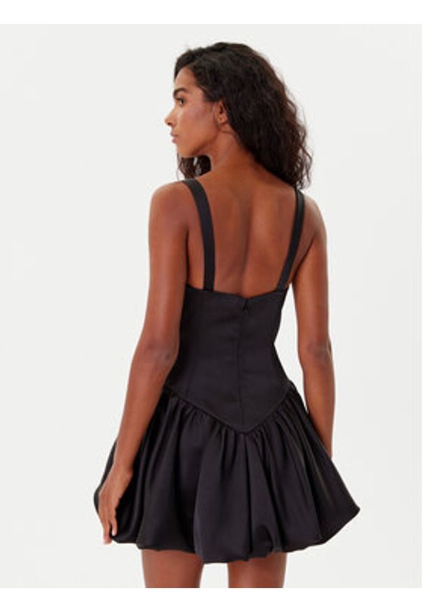 BARDOT - Bardot Sukienka koktajlowa Oria Bubble 60001DB Czarny Regular Fit. Kolor: czarny. Materiał: syntetyk. Styl: wizytowy