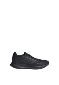 Adidas - Buty Runfalcon 5 Kids. Kolor: czarny. Materiał: materiał. Sport: bieganie