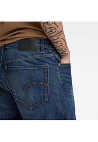 G-Star RAW - G-Star Raw Szorty jeansowe Mosa D24430-D538-G331 Granatowy Regular Fit. Kolor: niebieski. Materiał: bawełna #4
