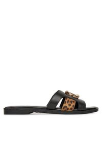 MEXX Klapki MX/024C-EST Czarny. Kolor: czarny. Materiał: skóra