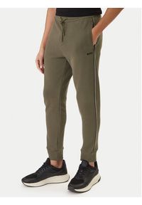 BOSS Dres 50555906 Khaki Regular Fit. Kolor: brązowy. Materiał: syntetyk, bawełna #4