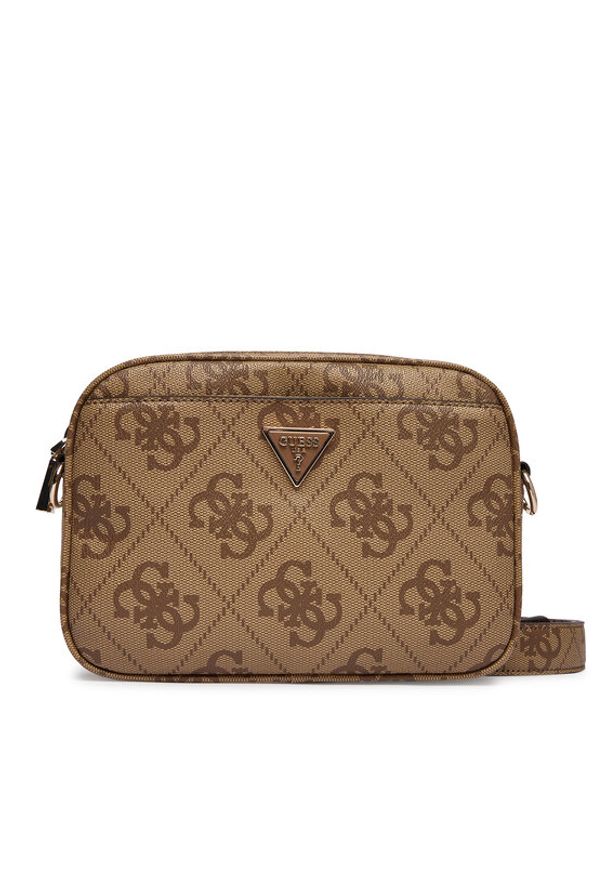 Guess Torebka Meridian II HWOS69 74140 Beżowy. Kolor: beżowy. Materiał: skórzane