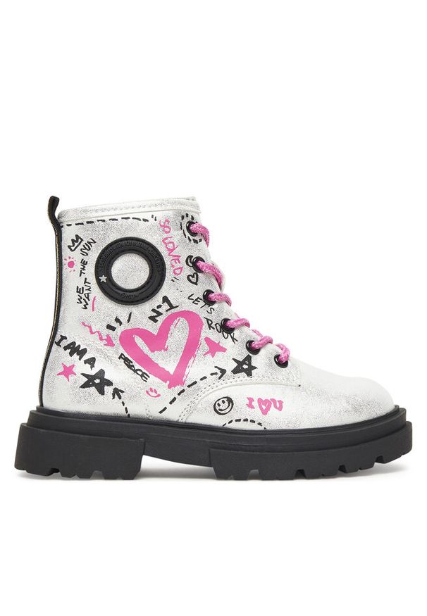 Trapery Primigi. Kolor: biały