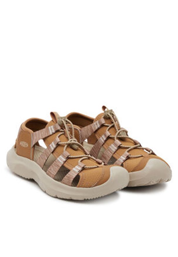 keen - Keen Sandały Seanik H2 W 1030385 Brązowy. Kolor: brązowy. Materiał: materiał