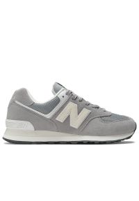 Buty New Balance U574UL2 - szare. Kolor: szary. Materiał: guma, zamsz, skóra, materiał, syntetyk. Szerokość cholewki: normalna. Model: New Balance 574