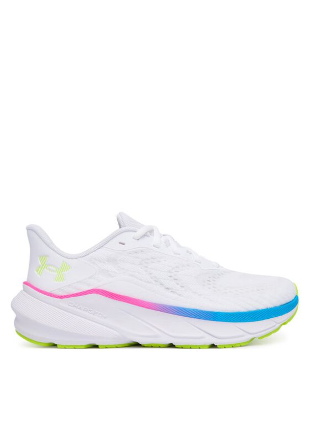 Under Armour Buty do biegania UA Turbulence 3 6006718 101 Biały. Kolor: biały. Materiał: materiał