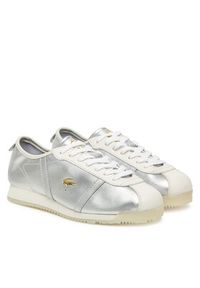 Lacoste Sneakersy Club-Low 7-50SFA0062 Srebrny. Kolor: srebrny. Materiał: skóra #6