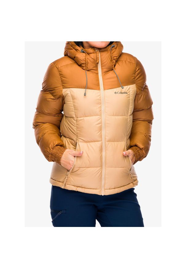 columbia - Kurtka ocieplana damska Columbia Pike Lake II Insulated Jacket. Kolor: brązowy. Sport: turystyka piesza