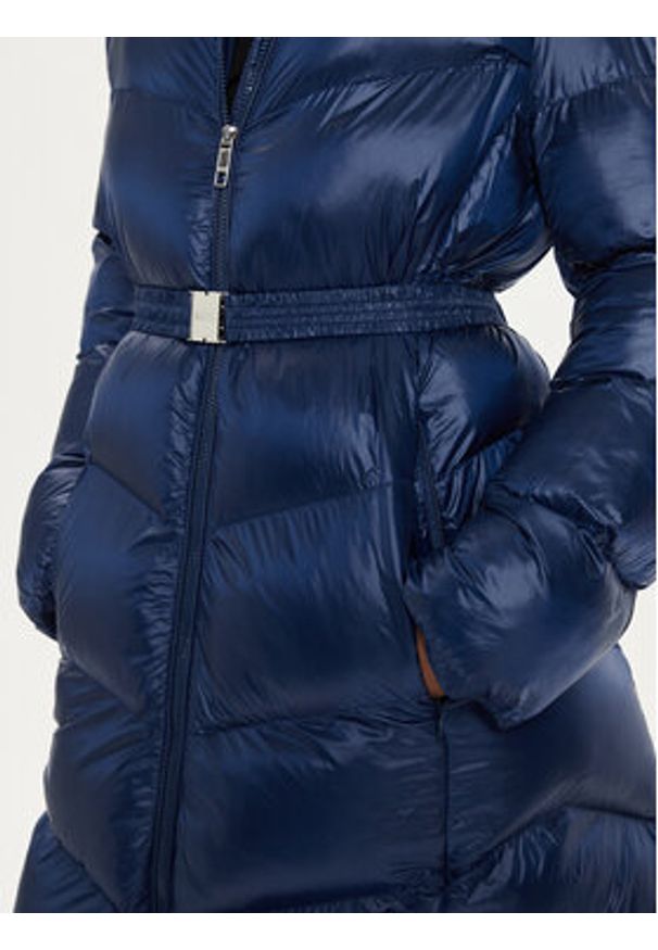 BOSS Płaszcz zimowy Pamaxi3 50524624 Niebieski Regular Fit. Kolor: niebieski. Materiał: syntetyk. Sezon: zima