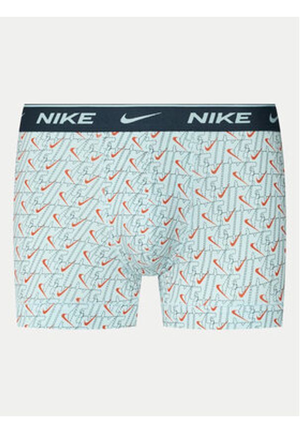 Nike Komplet 3 par bokserek Trunk 000PKE1008 Kolorowy. Materiał: bawełna. Wzór: kolorowy